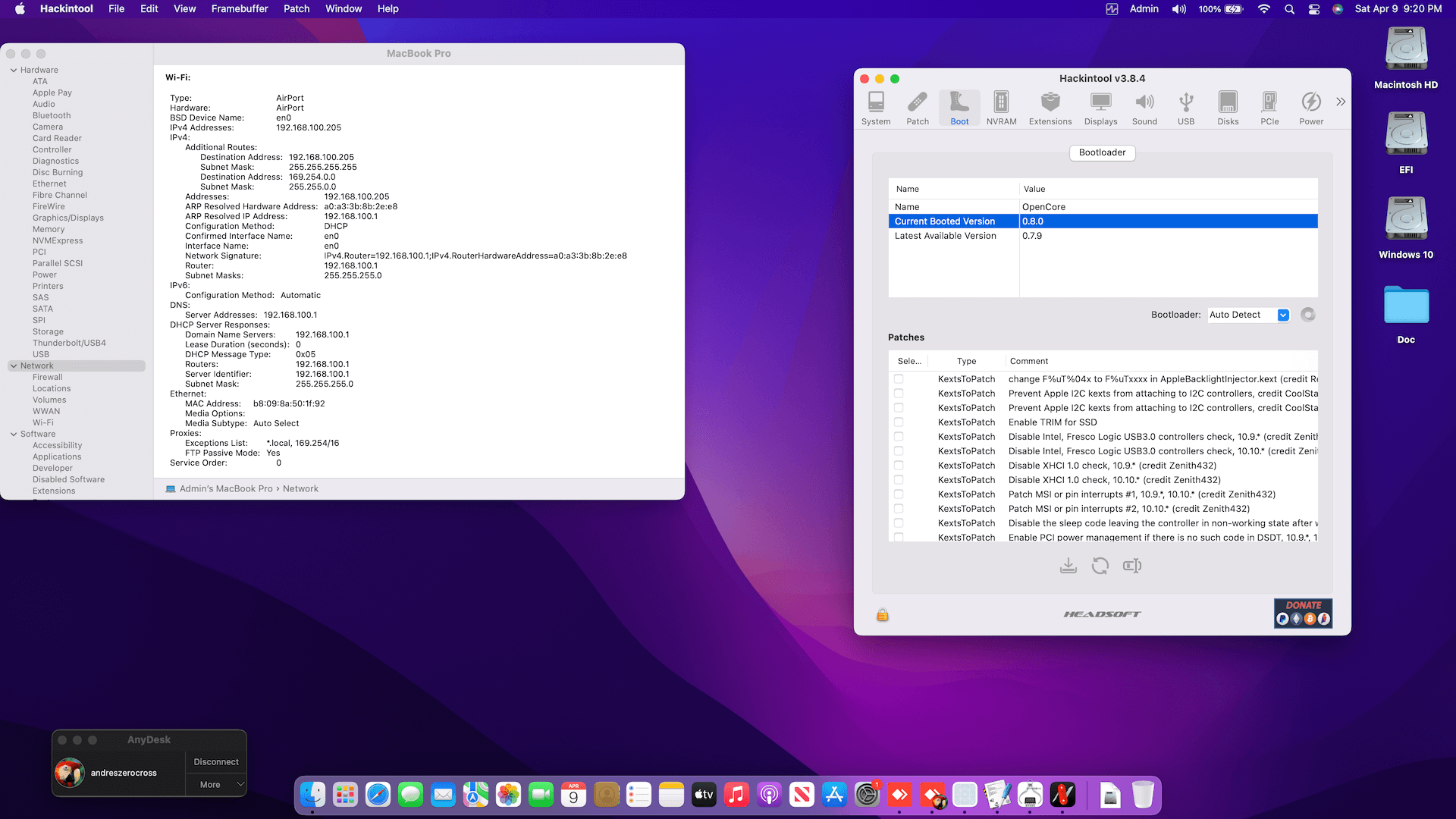 Dell Precision 5520 Touchscreen [SkyLake + Intel HD 530 + PS2]   OpenCore 8